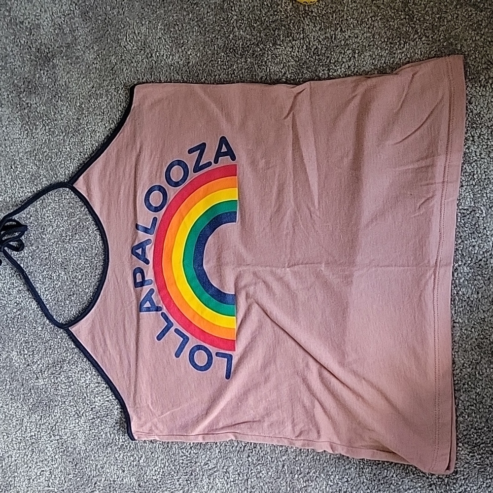 Lollapalooza halter top